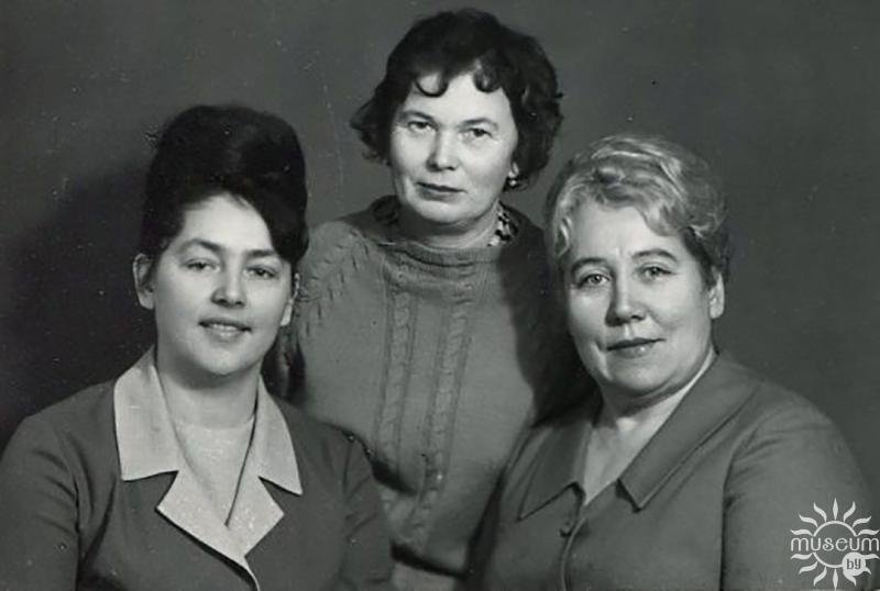 Polotsk doctors. A.M. Lebedeva is the rightmost. 1970s