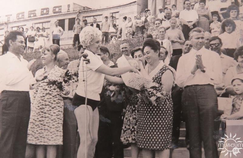 During the opening of the Factory Cultural Park. 1967