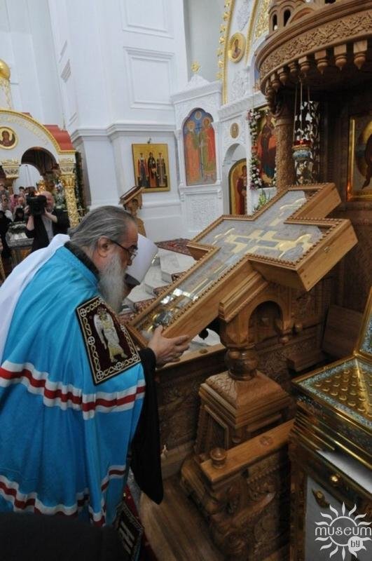 Divine Liturgy on the occasion of the Day of Remembrance of St. Euphrosyne, Abbess of Polotsk. 2010