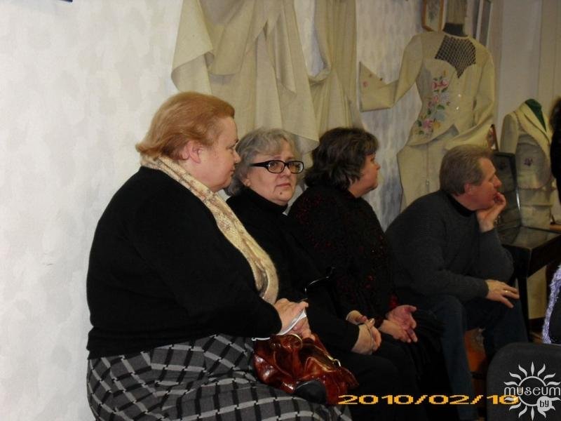 During the event with Polotsk local historian Viktor Karasev. 2010