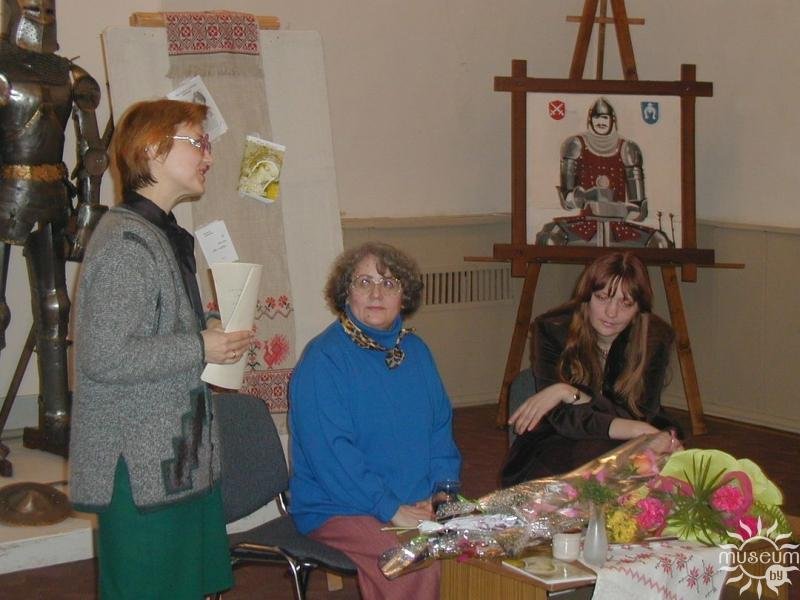 At ​​the presentation of the book by N. S. Solodkaya «On the Rise of a Pray». 2008